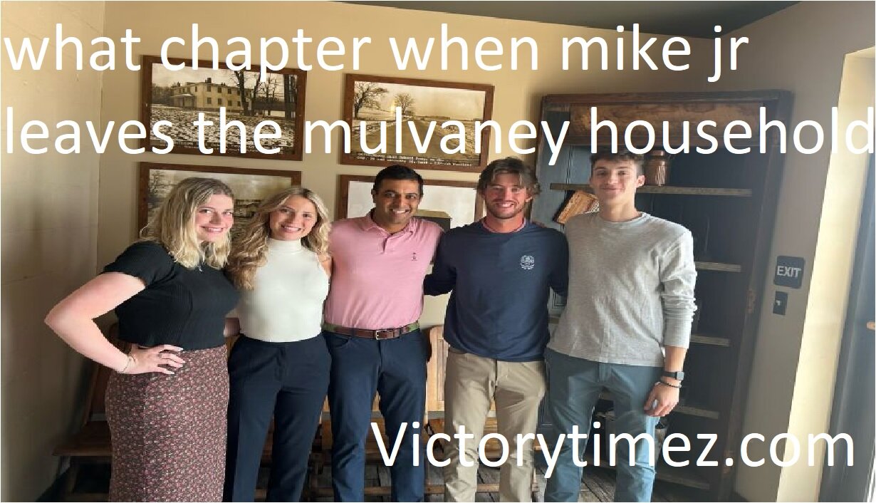 what chapter when mike jr leaves the mulvaney household