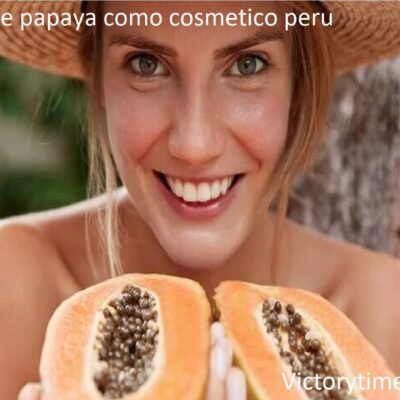 estudios de papaya como cosmetico peru:introduction