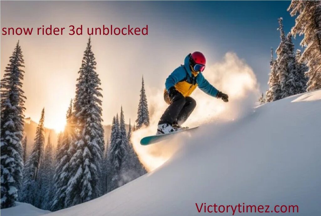 snow rider 3d unblocked